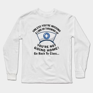 School Nurse Long Sleeve T-Shirt